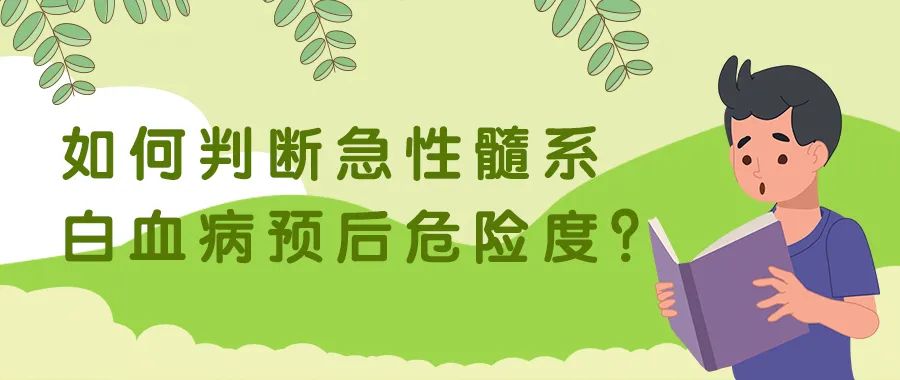 科普时间 | 如何判断急性髓系白血病预后危险度？