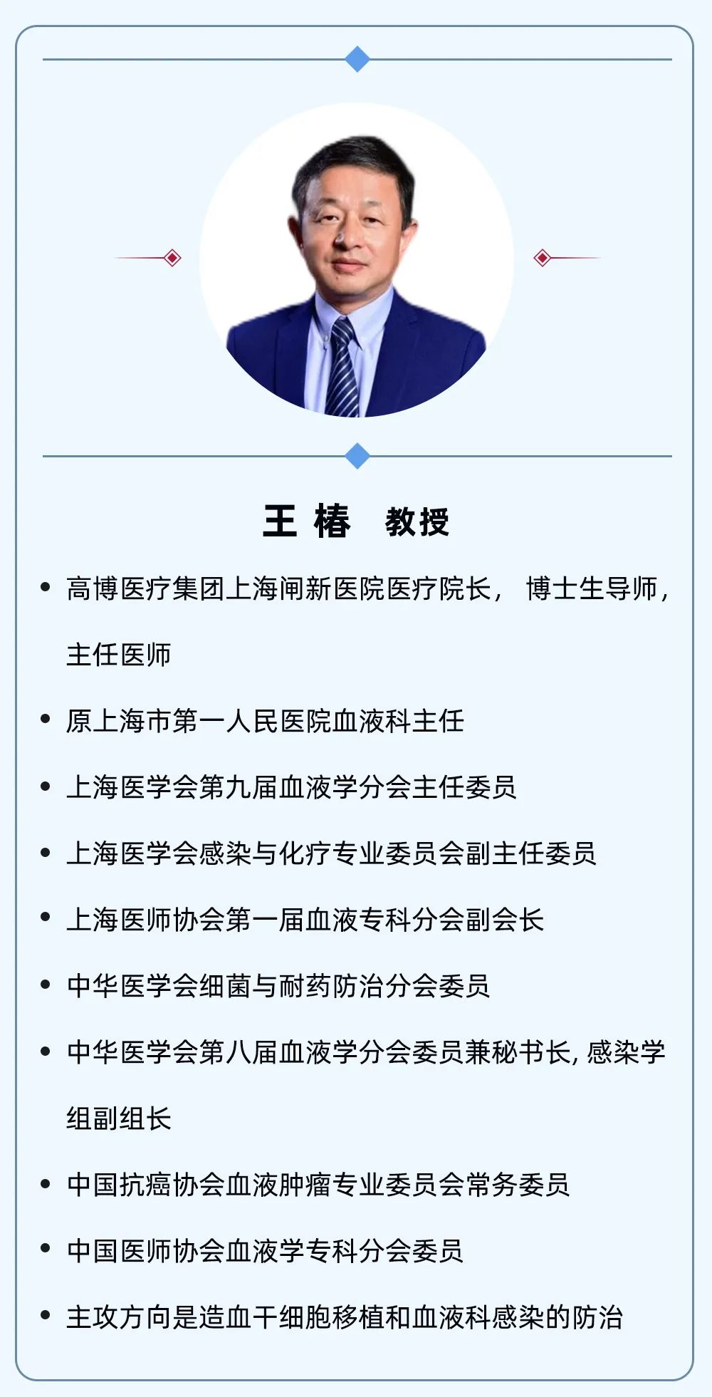 专家讲座丨王椿教授：骨髓纤维化（MF）异基因造血干细胞移植的治疗及预后